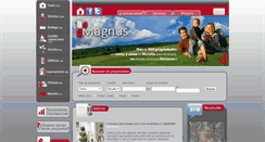 Desktop Screenshot of magnusinmobiliaria.com